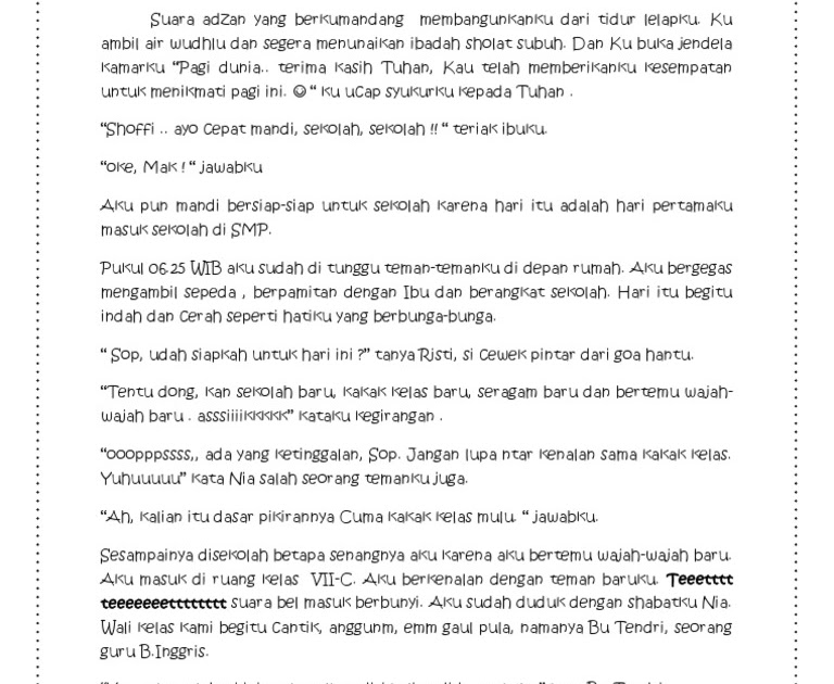Cerpen Perpisahan Sekolah Smp Jawabanku.id
