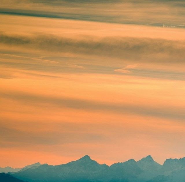 Sunset Wallpaper Iphone Sunset Sky Mountains