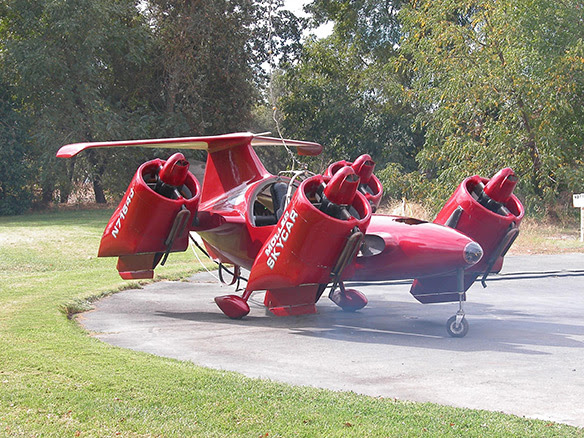 Moller M400 Skycar Απογείωση