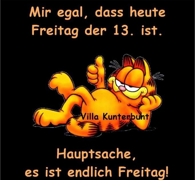 Freitag Der 13 Frech Lustige Bilder Pin von Marina Otti auf Freitag Freitag lustig, Freitag
