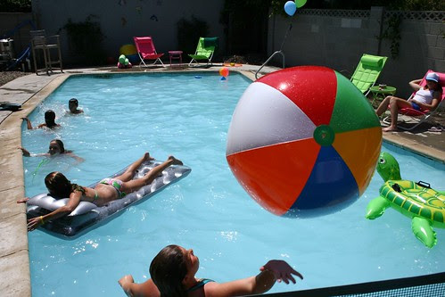 a beach ball, yay! by you.