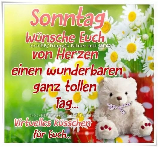 Dianas Bilder Mit Herz Sonntag