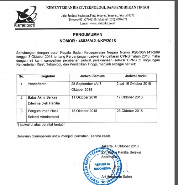 Contoh Soal Kemenkumham