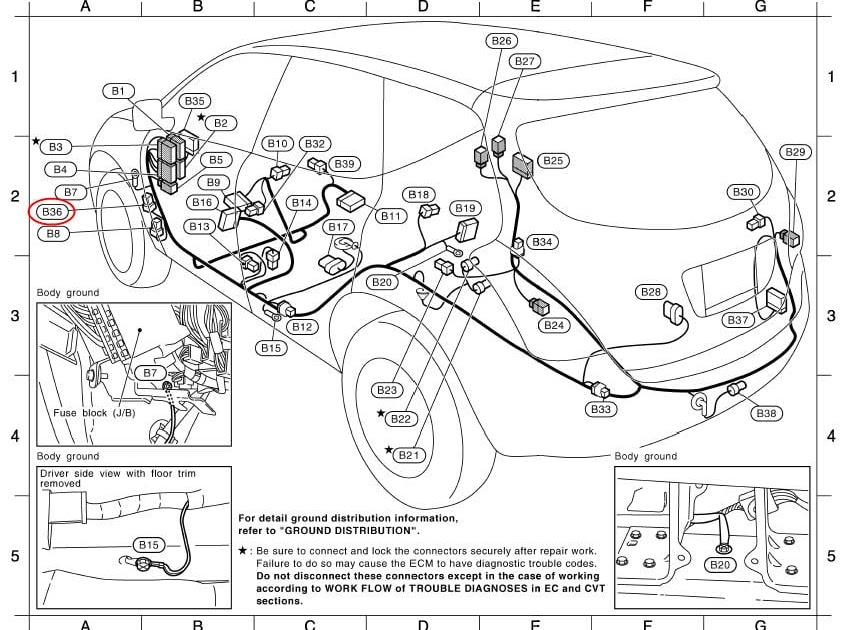 Nissan Versa Wiring Diagram - Hanenhuusholli