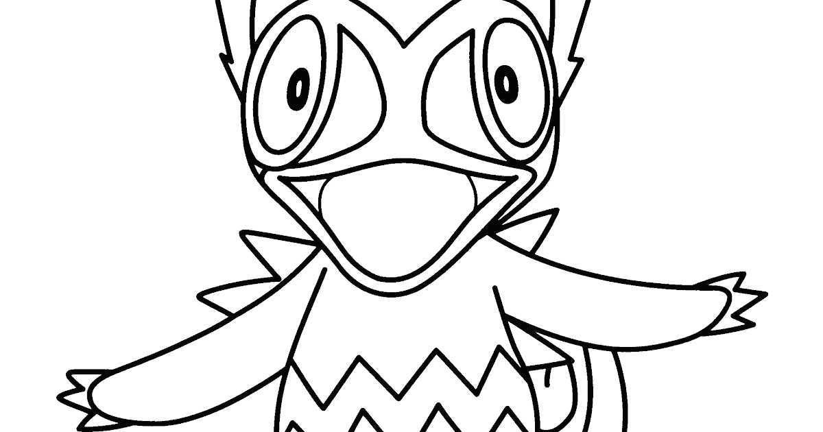 Cute Flygon Coloring Pages for Kids