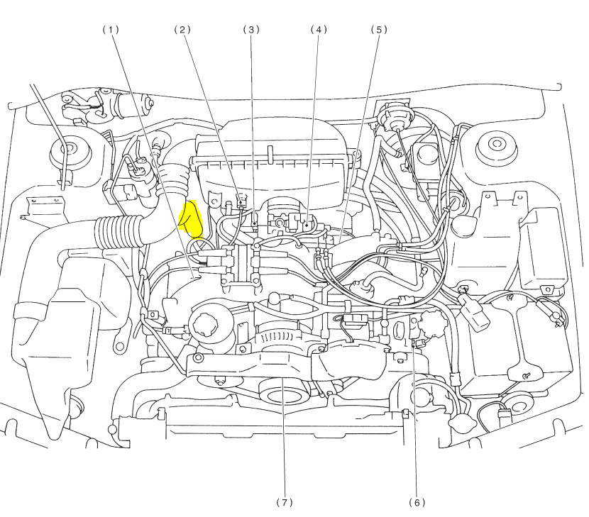 2001 Subaru Outback Engine Diagram