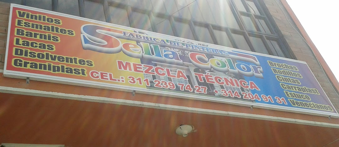fabrica de pinturas sella color