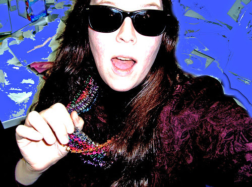 Mardi Gras bead slut