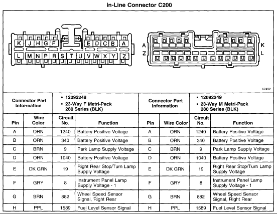 28 2002 Chevy Cavalier Radio Wiring Diagram