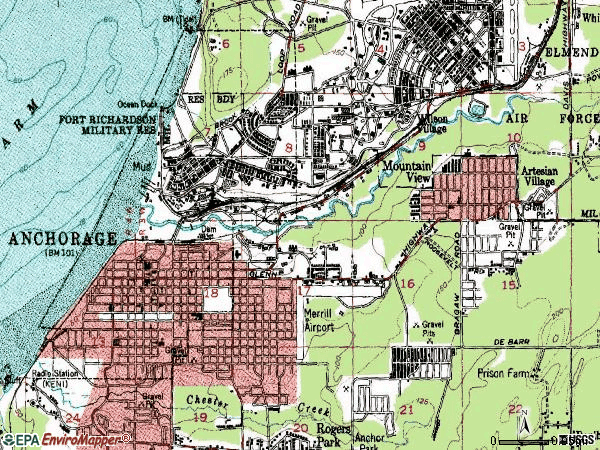29 Anchorage Zip Codes Map - Maps Online For You
