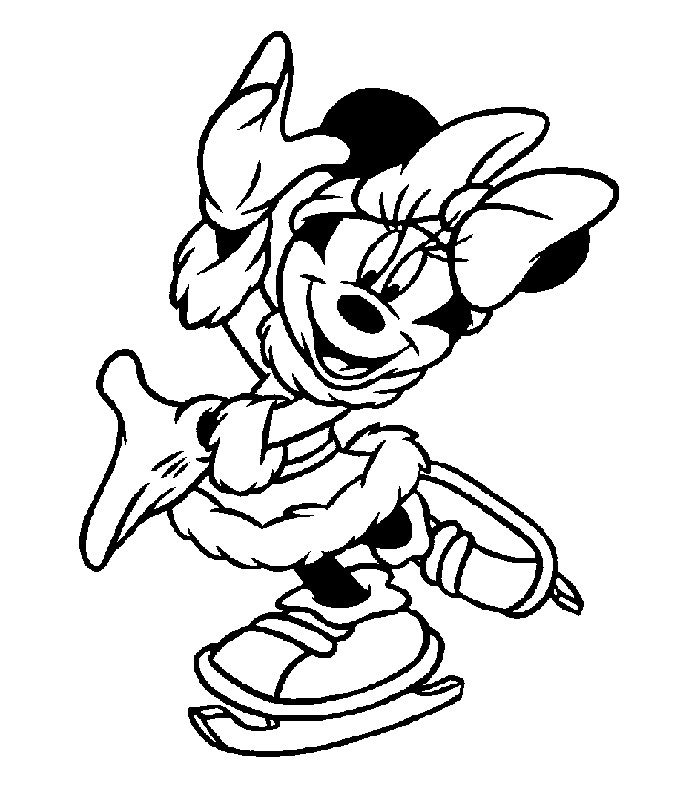 Dibujos De Minnie Y Daisy Para Colorear - Para Colorear