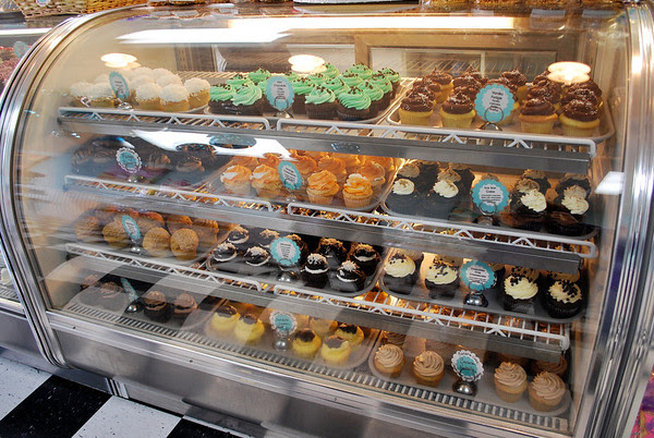 Third case of cupcakes Third case of cupcakes