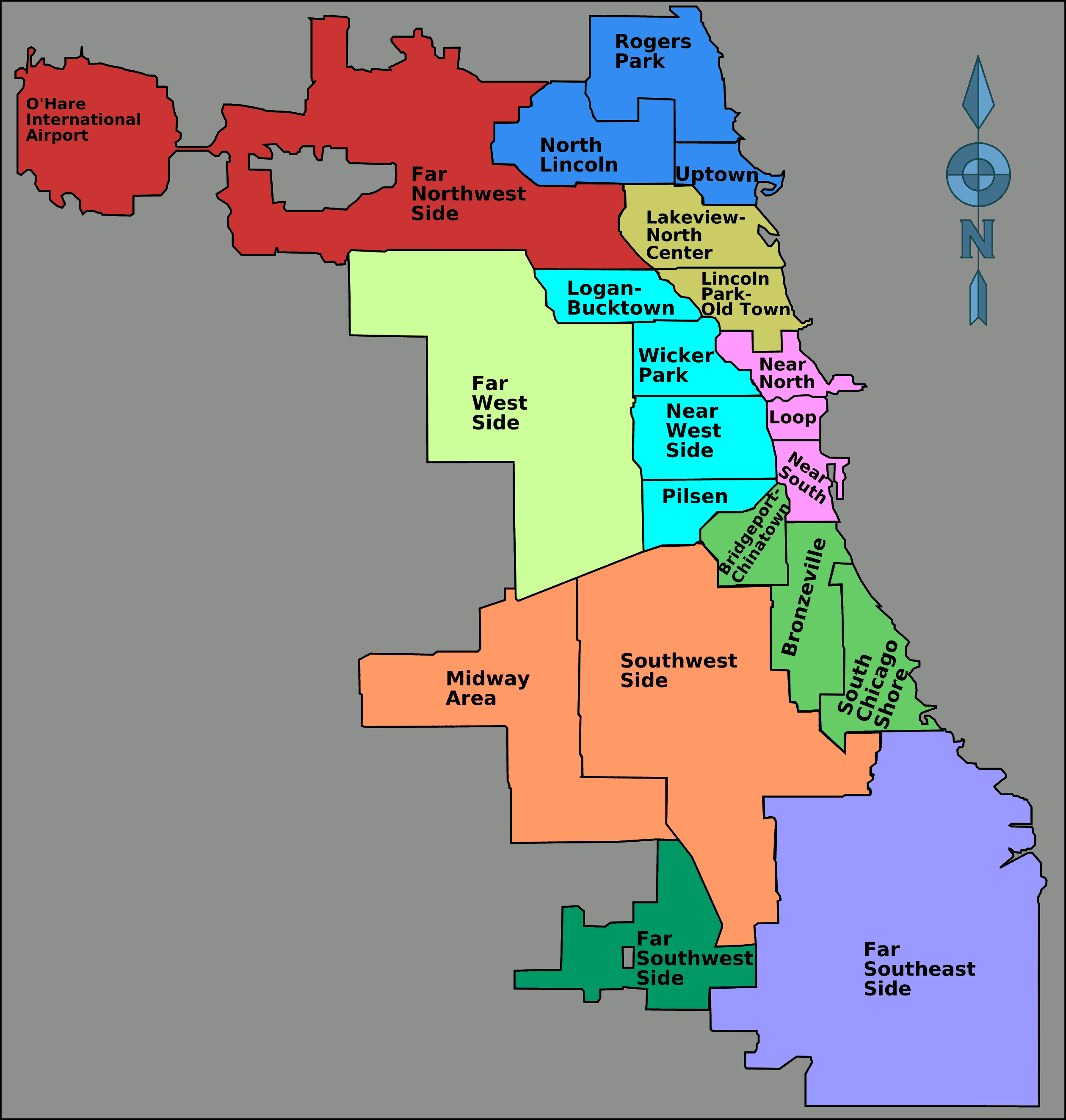Chicago School Districts Map | Living Room Design 2020