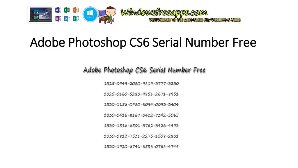 Adobe Flash CS6 Serial Number Archives