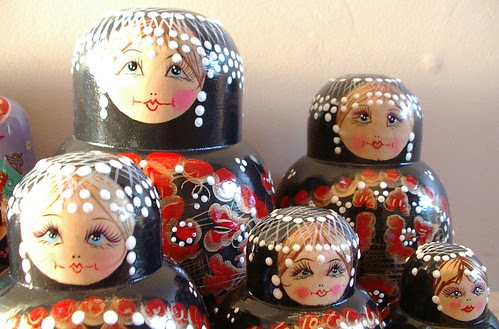 close up large set
