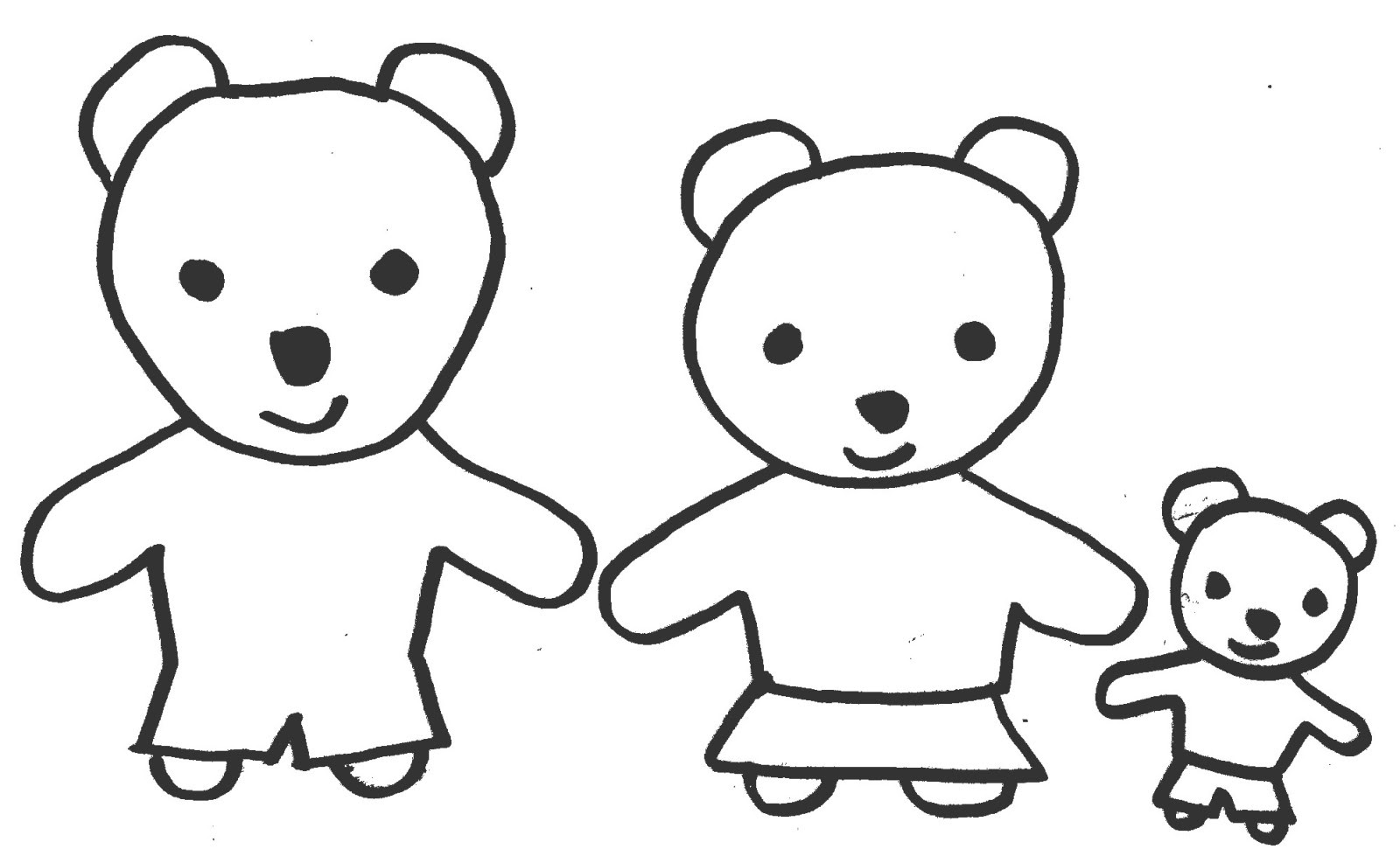 Frais Coloriages Boucle D'or Et Les 3 Ours  30000 ++ collections de