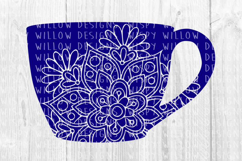 Download Free Coffee Cup Mandala SVG/DXF/EPS/PNG/JPG/PDF Crafter ...