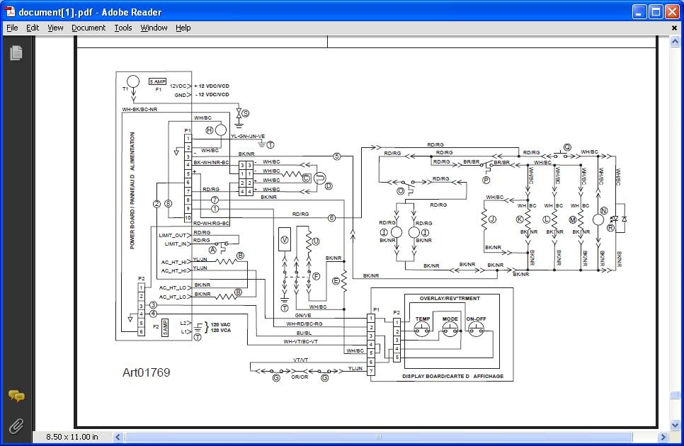Ge Wiring Diagram Refrigerator - 19