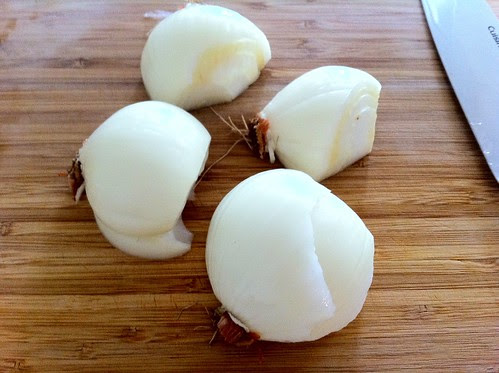 2 Medium Onions, Peeled and Halved