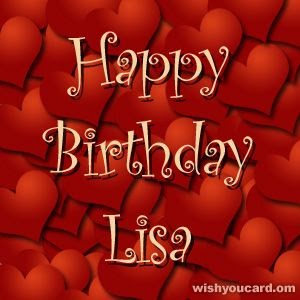 Awesome Image Happy Birthday Lisa wallpaper