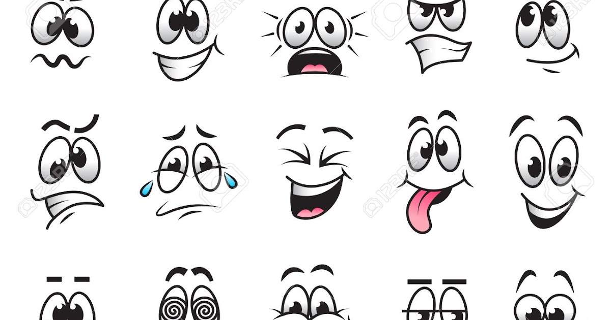 Lustige Gesichter Comic Bilder