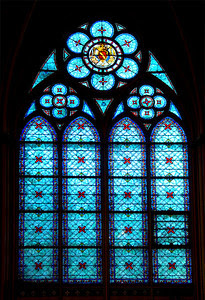 Stained Glass Window from Notre Dame de Paris
