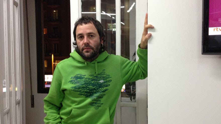 Gorka Ovejero, autor del tartazo a Yolanda Barcina para el que la Fiscalía pide cinco años de prisión / G.C.
