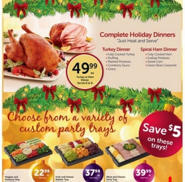 Pre Cooked Thanksgiving Dinner Package Publix Turkey Dinner Package