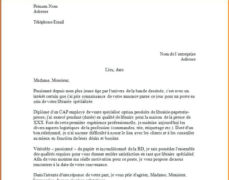 Exemple Lettre De Motivation Stage Lycee hestkusu