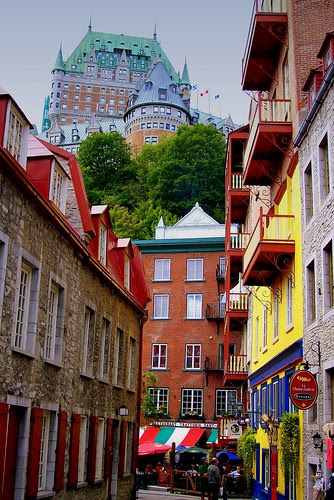 Old town of Quebec, Rue du Cul-de-Sac