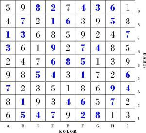 mari-belajar: cara bermain sudoku