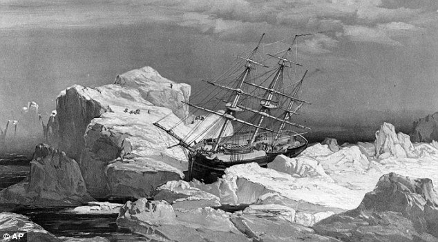 Shipwrecks were all too common in the 1800s - this one happened in the Arctic's Northwest Passage in 1853