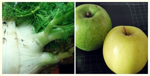 Hinojo y manzana