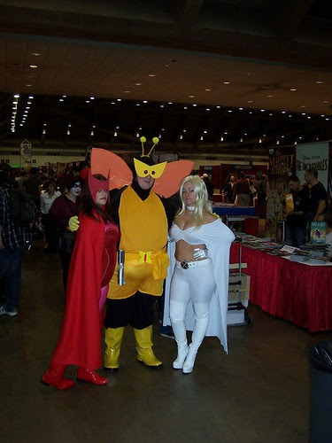 100_8224 Scarlet Witch, Bee, White Queen