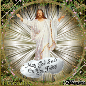 may God smile on you today may God smile on you today