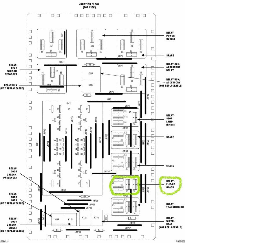 2006 Jeep Commander Fuse Box - Wiring Diagram