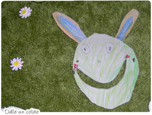 Máscara de Conejito de Pascua