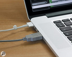 Running your laptop from its AC power supply can sometimes complete a ground loop — and in some cases that can be very bad news for the performance of a USB D-A converter. Running your laptop from its AC power supply can sometimes complete a ground loop — and in some cases that can be very bad news for the performance of a USB D-A converter.