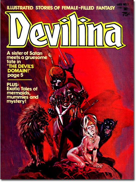 Ink for this cover was contained actual blood from the artist! The book was cancelled when he was hospitalized for severe anemia.