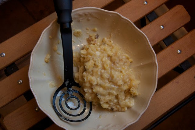 smashed banana