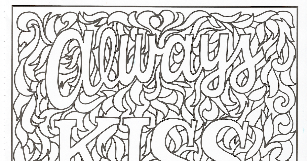 Creative Quotes Coloring Book Pages Colored - coloring pages