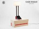 Grotesk × Case Studyo's "6ft 6in (Black/Red Edition)" Lamp for the Desiring Spectacular Designs!