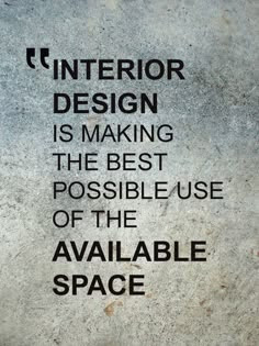 INTERIOR DESIGN QUOTES on Pinterest