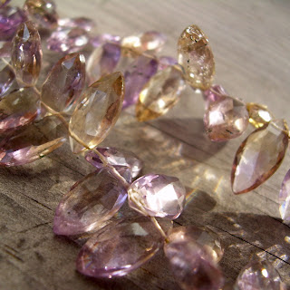 ametrine marquis briolettes