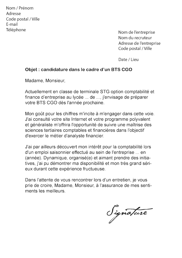 Lettre De Motivation Bts Notariat Parcoursup  Pelakor b