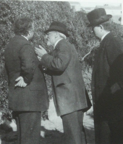 Albert Einstein en Toledo, 6 de marzo de 1923. Fundación Ortega y Gasset.