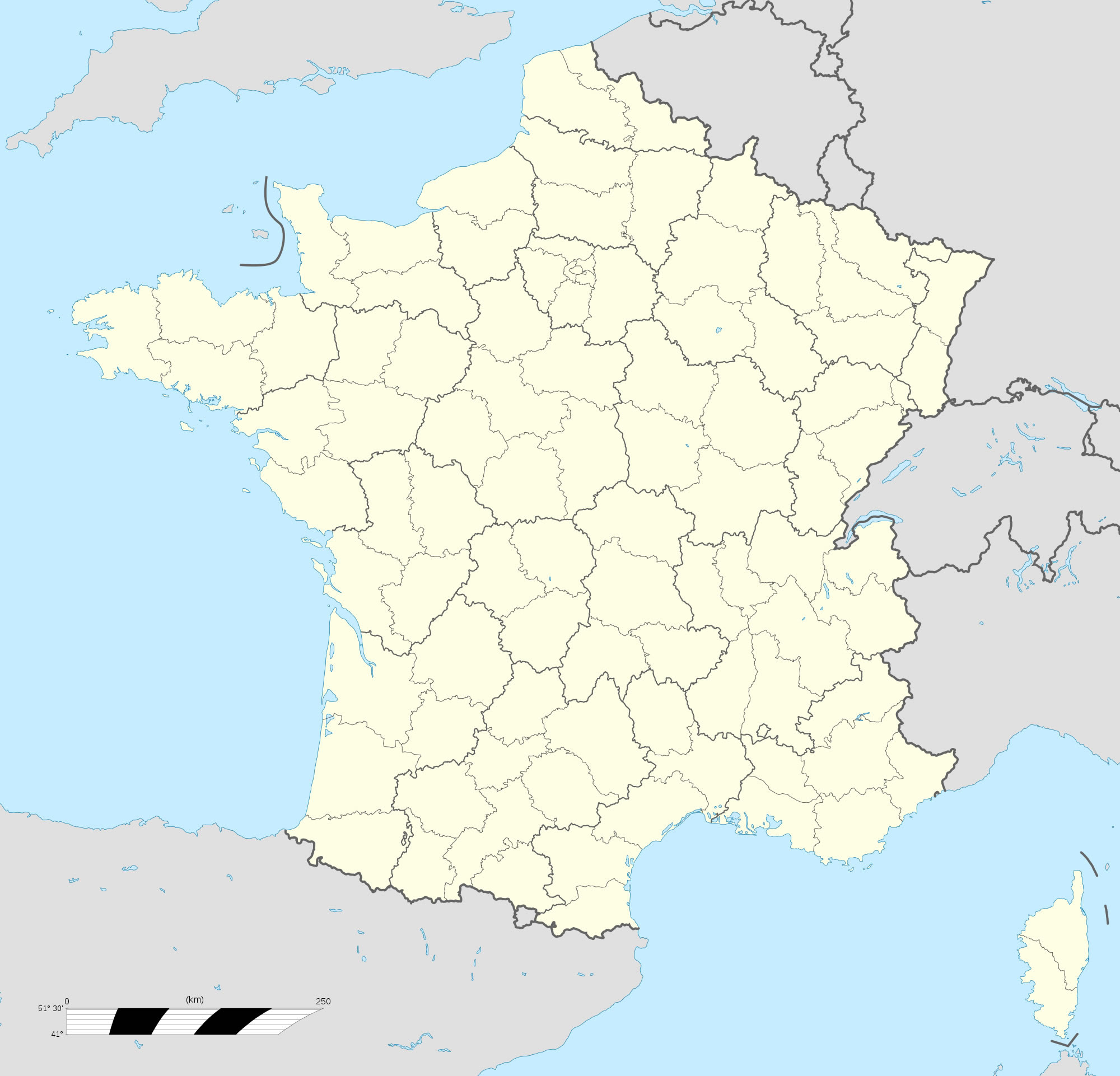 Carte De France Avec Departements A Colorier Carte De France