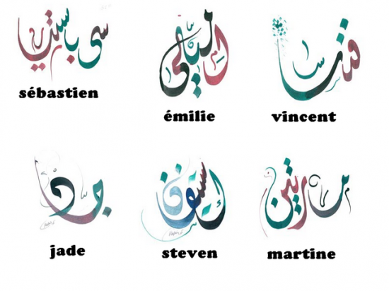 Prenom Calligraphie Arabe Gratuit | Islamique background hd