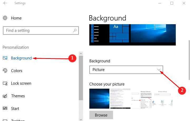 How to Set Custom Color Desktop Background in Windows 10 How to Set Custom Colour Desktop Background in Windows 10 image 2