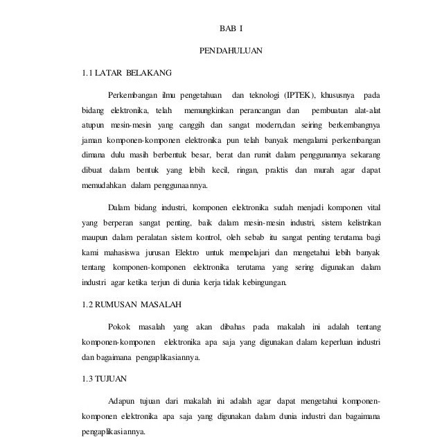 Contoh Makalah Tentang Pola Hidup Bersih Dan Sehat